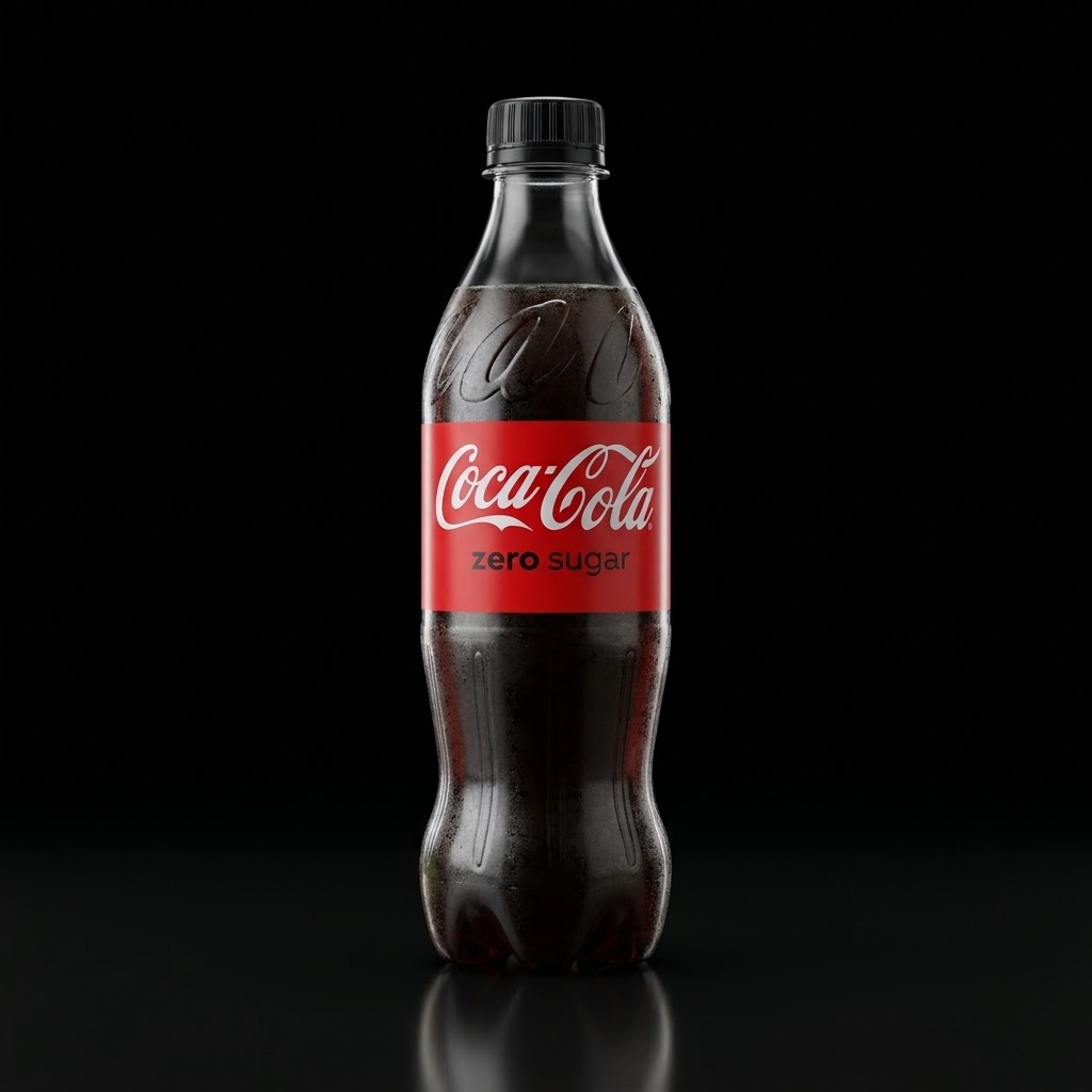 Sticlă Coca-Cola Zero 0,5 l